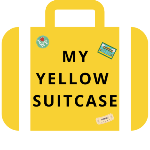 pep my yellow suitcase